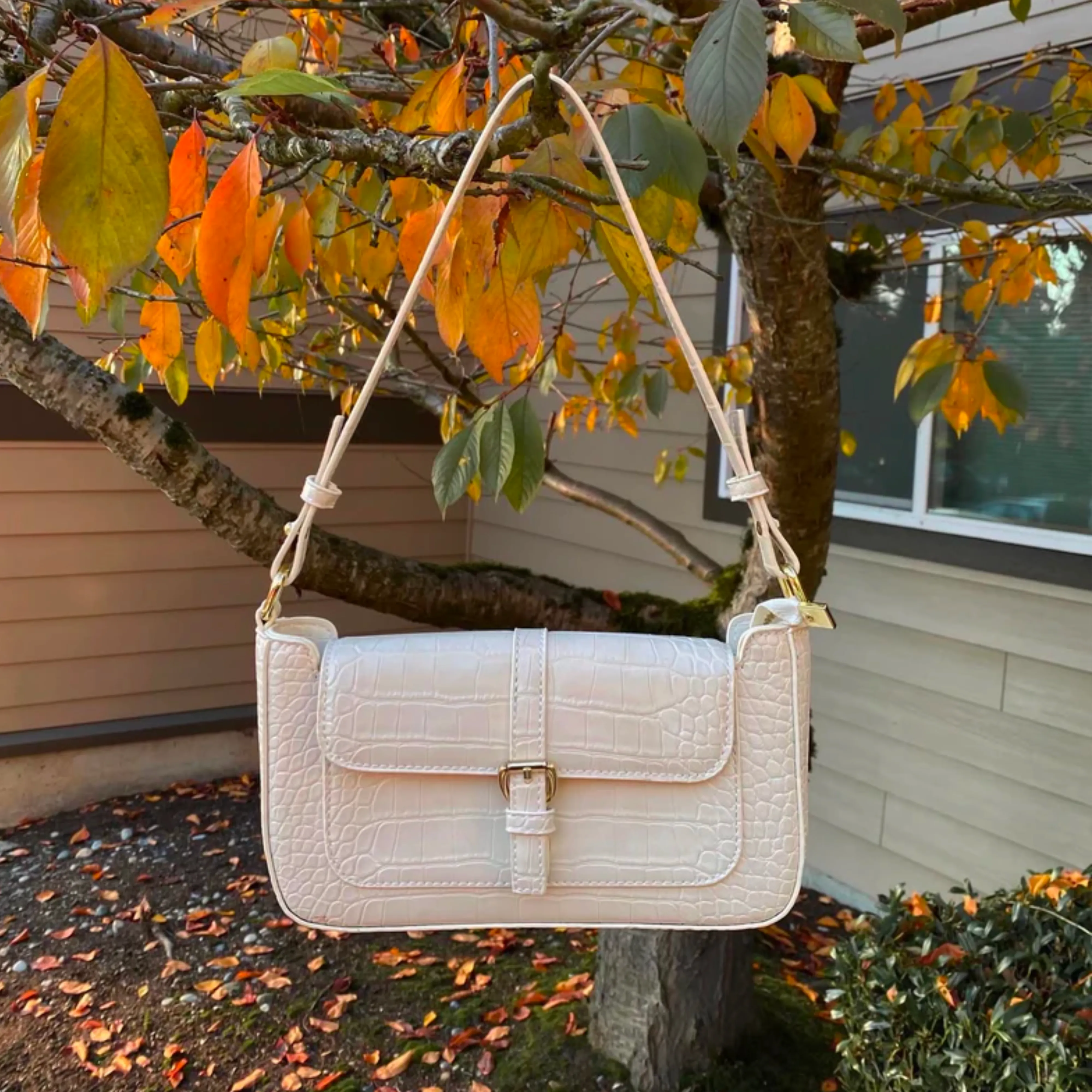 Small Pattern Shoulder Bag H2087