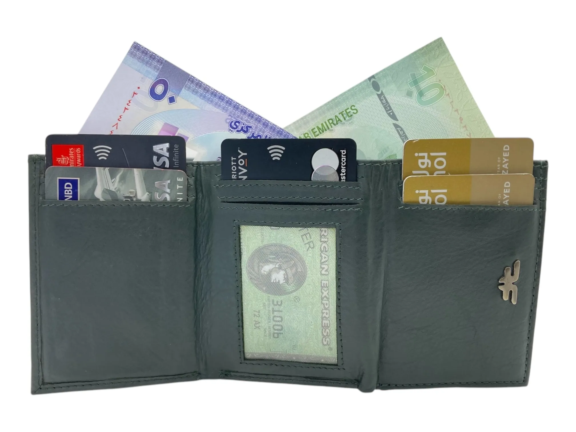 Small Trifold Wallet Compact Size # 1891Z