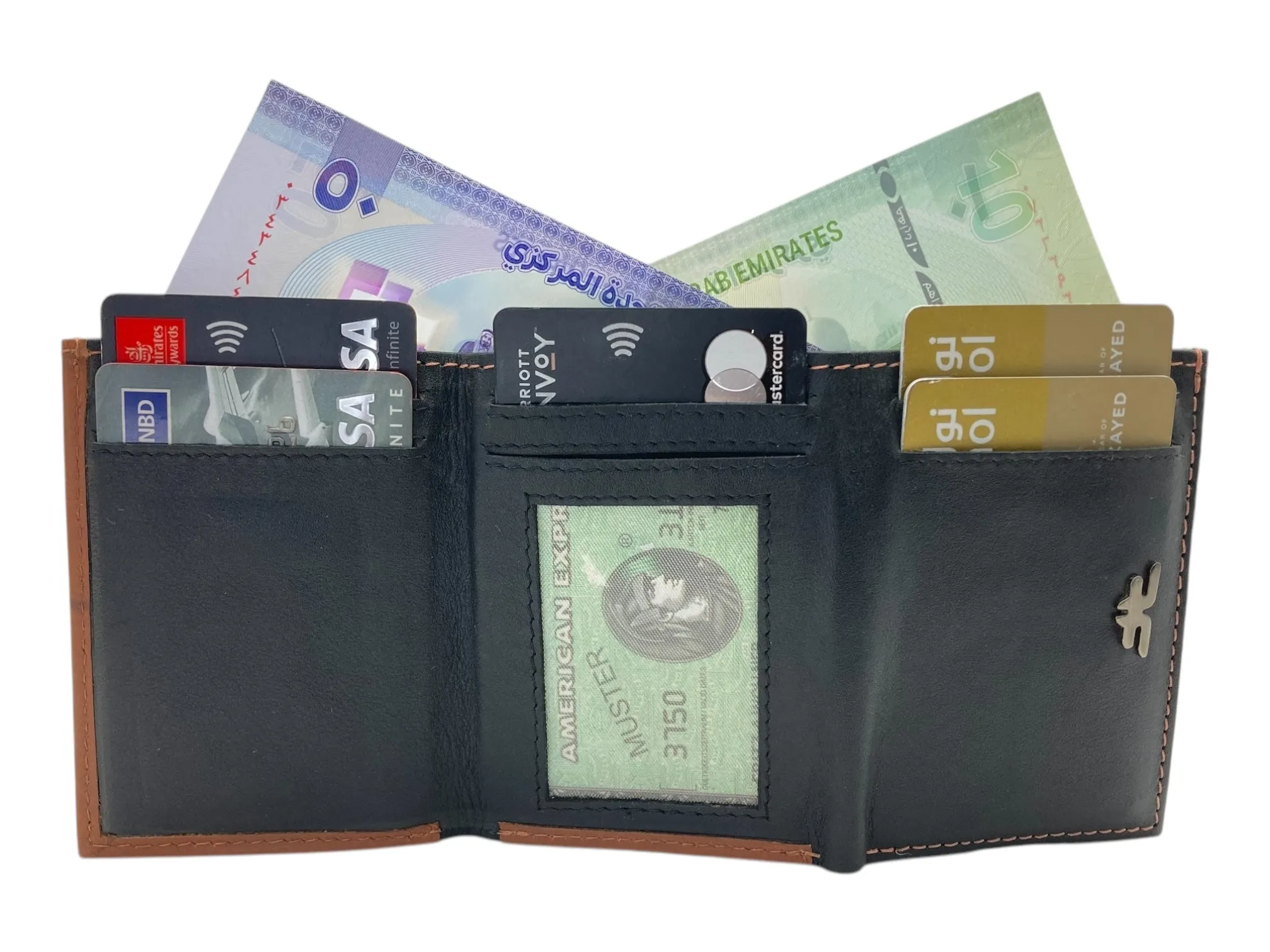 Small Trifold Wallet Compact Size # 1891Z