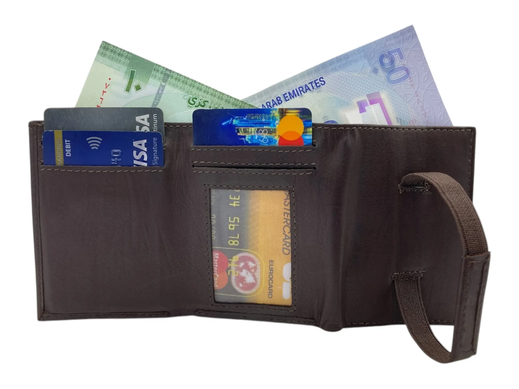 Small Trifold Wallet Compact Size # 1891Z