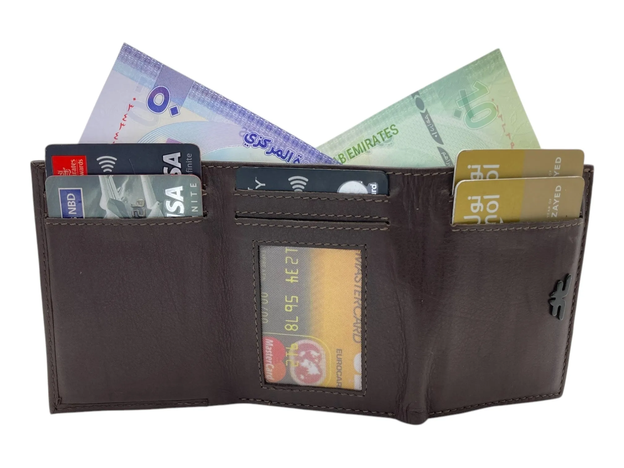 Small Trifold Wallet Compact Size # 1891Z