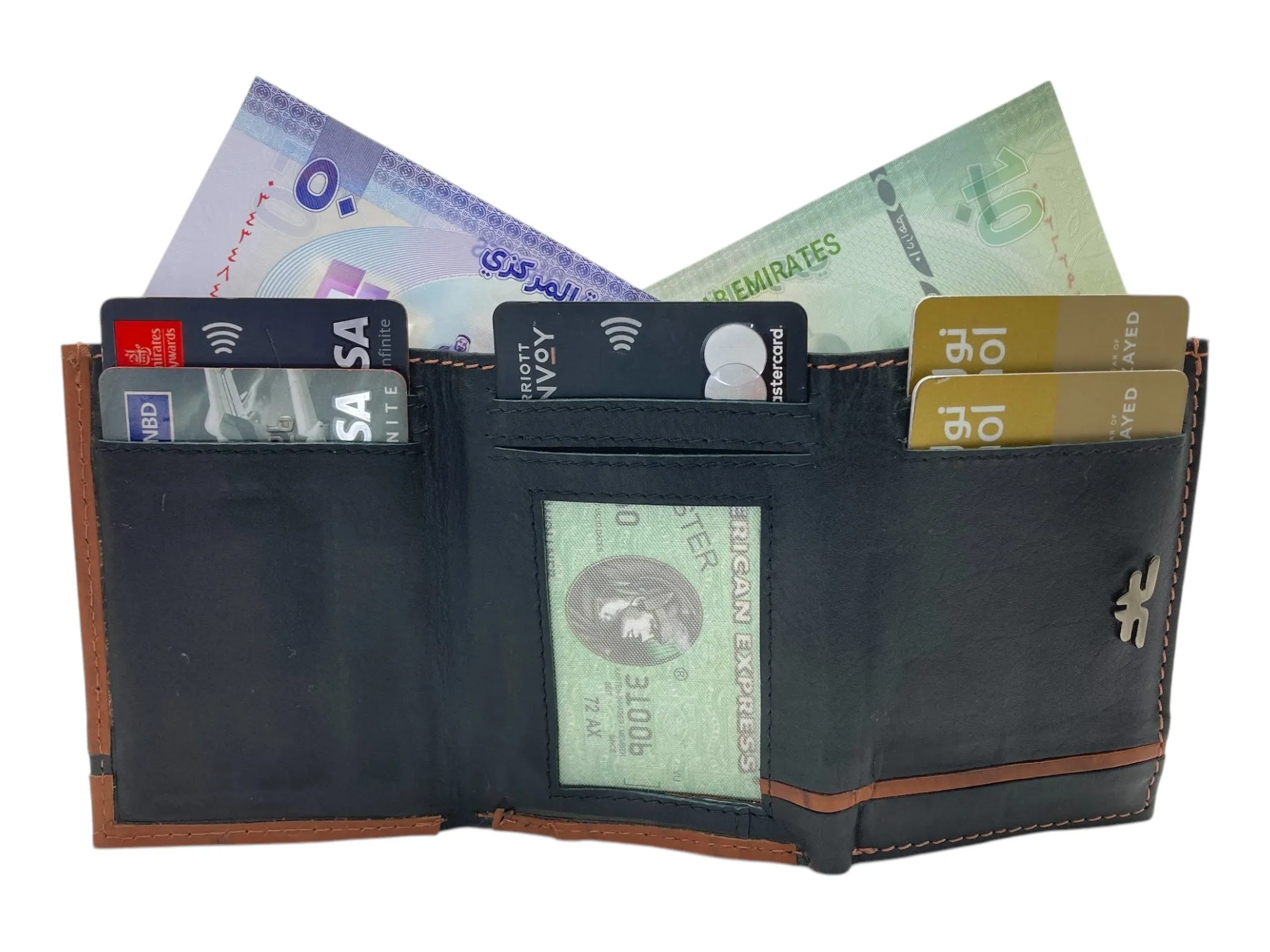 Small Trifold Wallet Compact Size # 1891Z