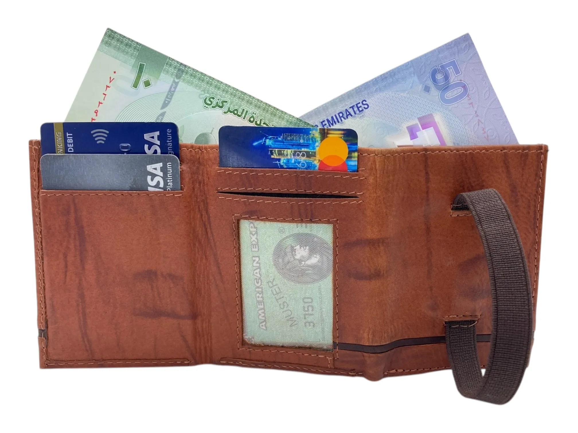 Small Trifold Wallet Compact Size # 1891Z