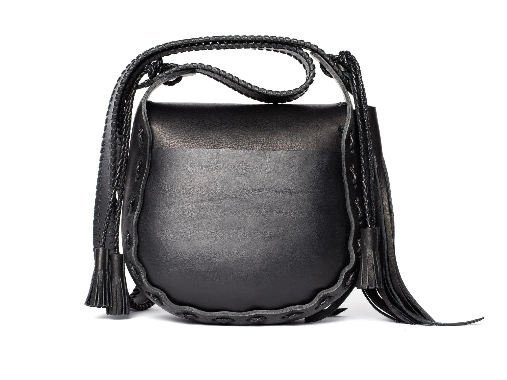 Small Whipstitch Satchel Bag