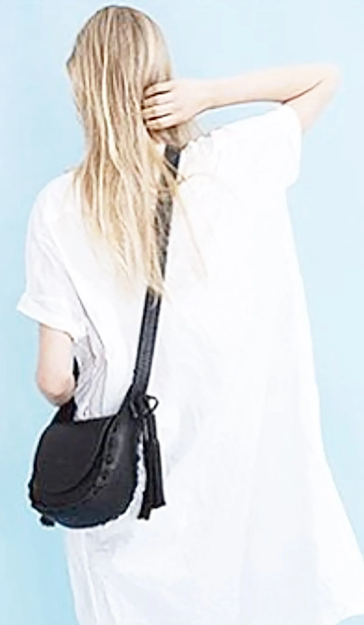 Small Whipstitch Satchel Bag