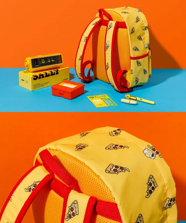 SNILLO STITCH Kids Backpack Pizza  - Yellow