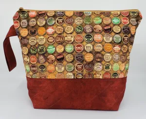 Soda Bottle Caps - Project Bag - Medium
