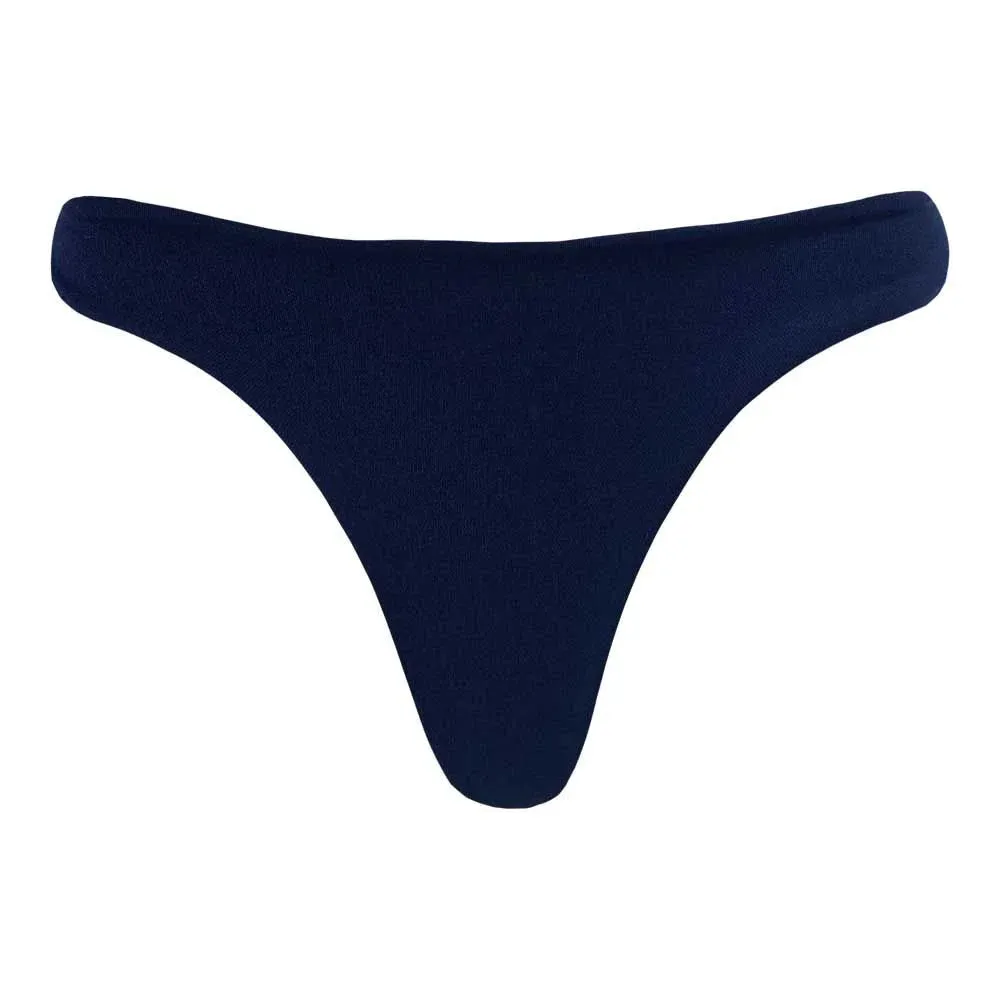 Solid Royal Blue Brazilian Classic Thong Bikini Bottom