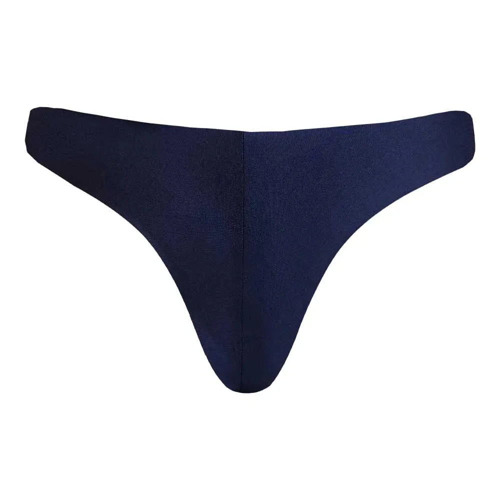 Solid Royal Blue Brazilian Classic Thong Bikini Bottom