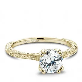 Solitaire Engagement Ring B004-02YME
