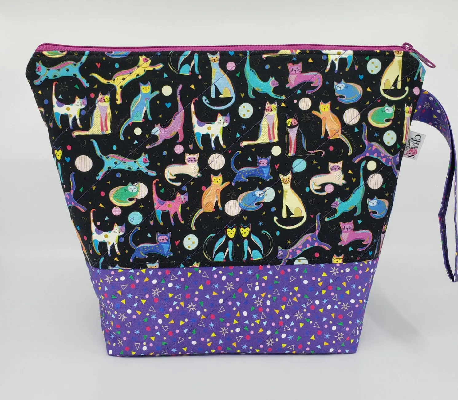 Space Cats - Project Bag - Medium