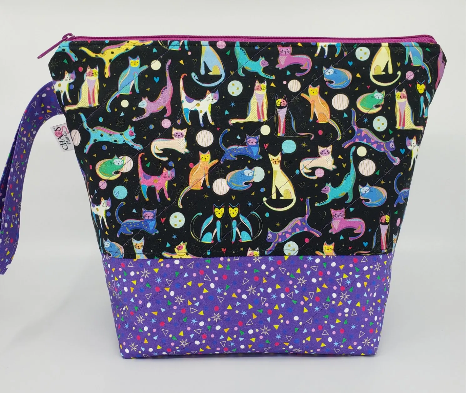 Space Cats - Project Bag - Medium