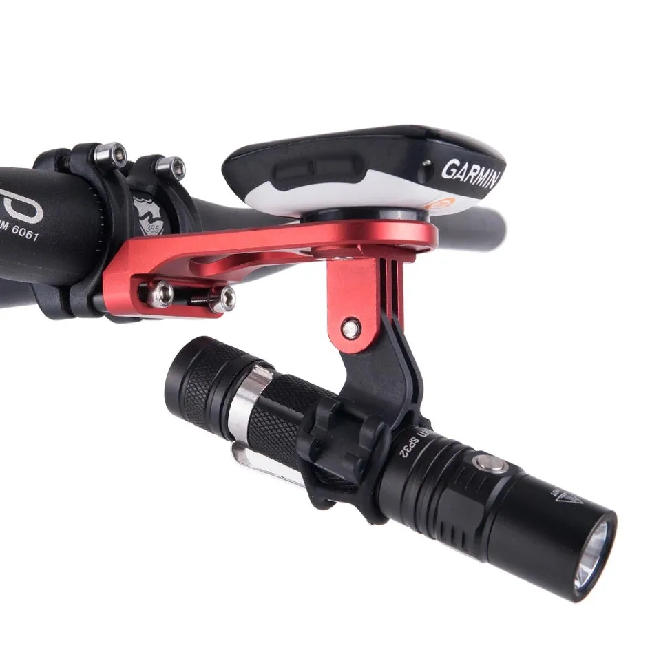 Speedometer Extension Holder For Garmin Bryton Cateye GoPro Mount Computer Camera Bracket