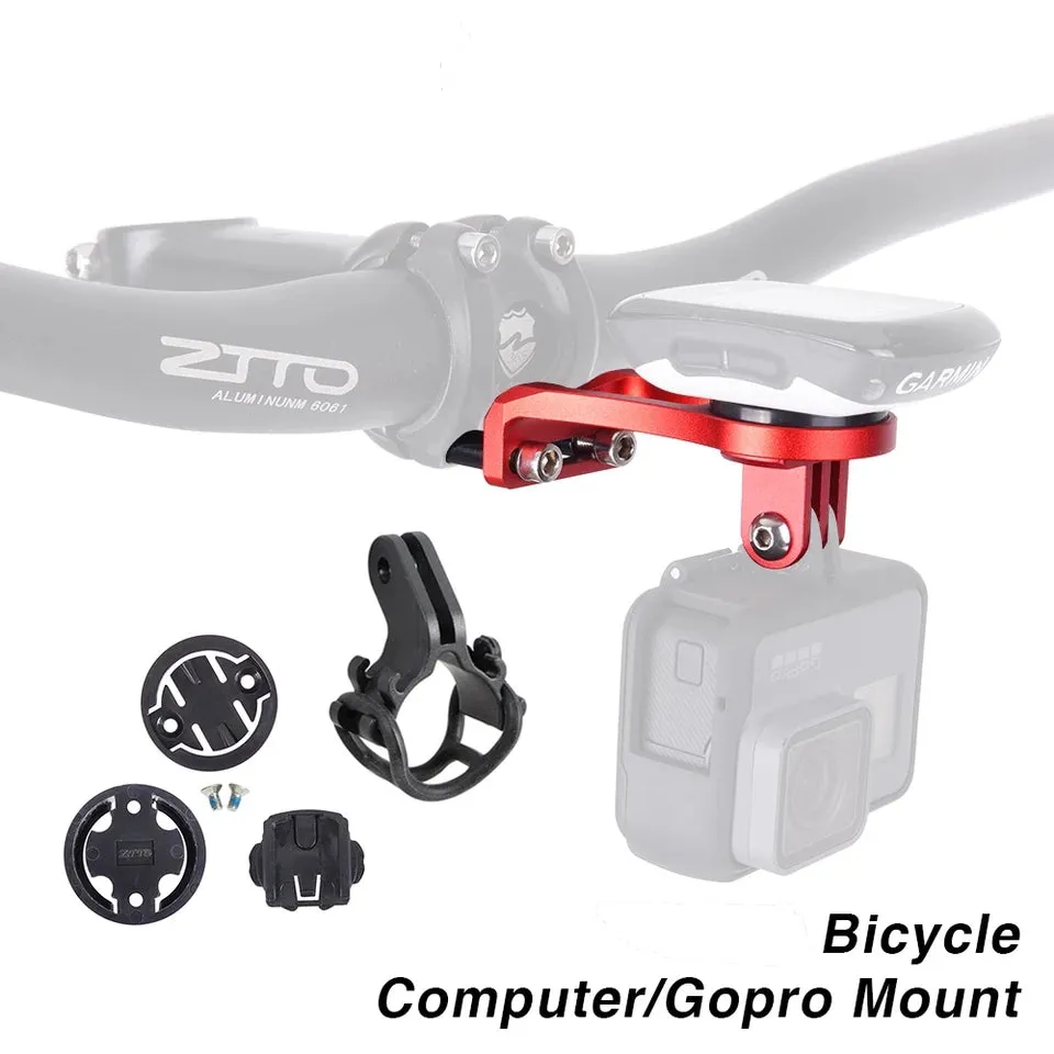Speedometer Extension Holder For Garmin Bryton Cateye GoPro Mount Computer Camera Bracket