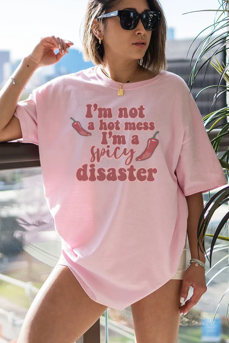 Spicy Disaster Dri-Power 50/50 Tee