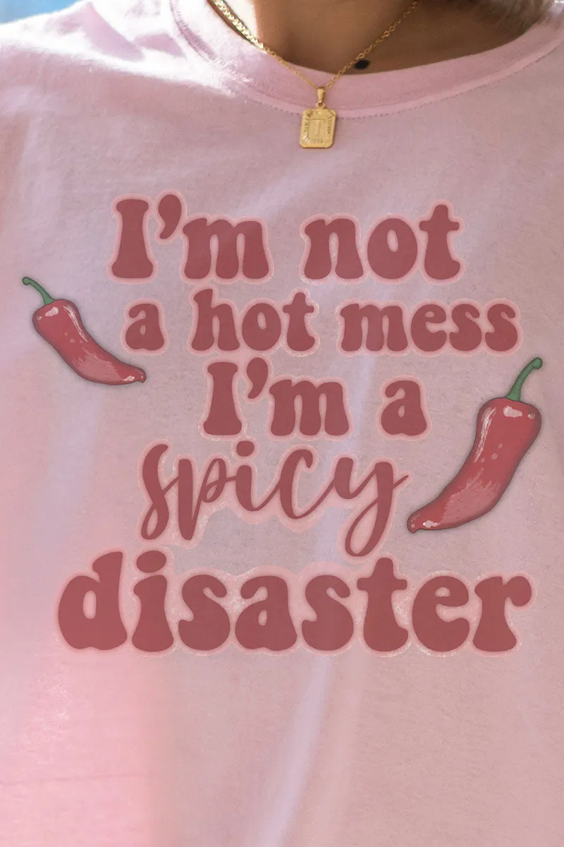 Spicy Disaster Dri-Power 50/50 Tee