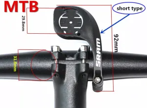 Sram Quick View MTB Road Computer Speedometer Mount Holder