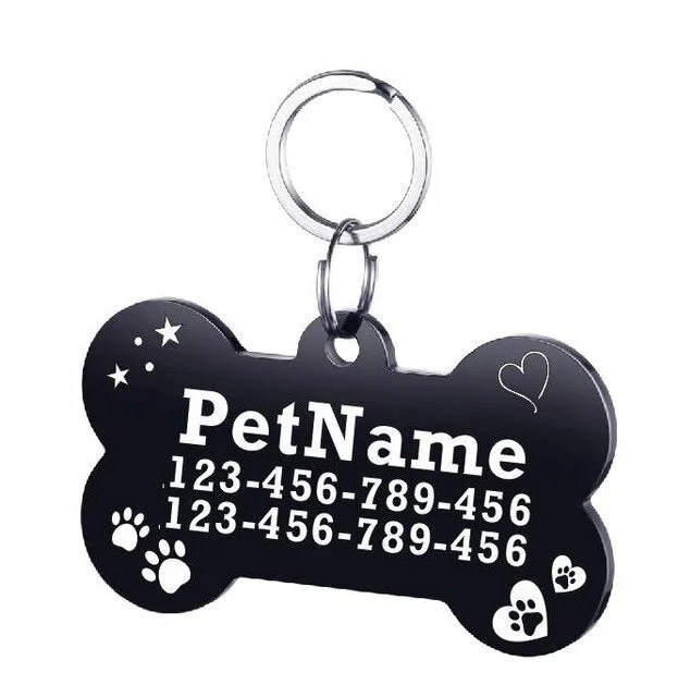 Stainless steel dog tag