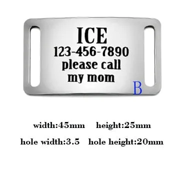 Stainless steel pet id tag for dog