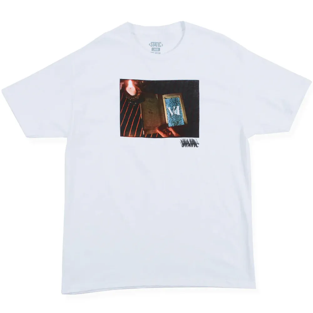 Static VI Reveal Tee White