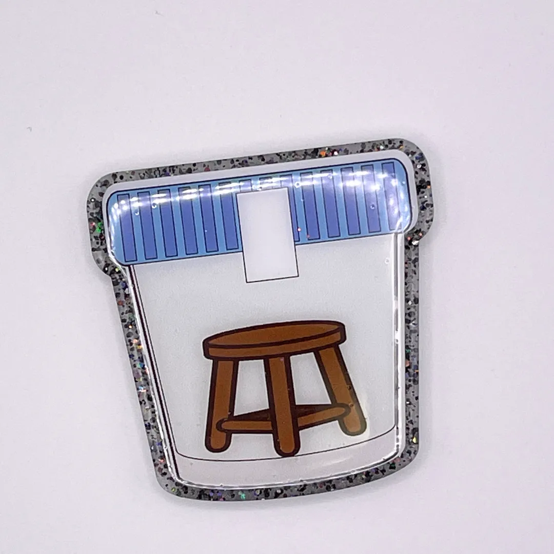 Stool Sample - Badge Reel