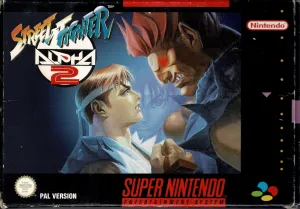 Street Fighter Alpha 2 i æske