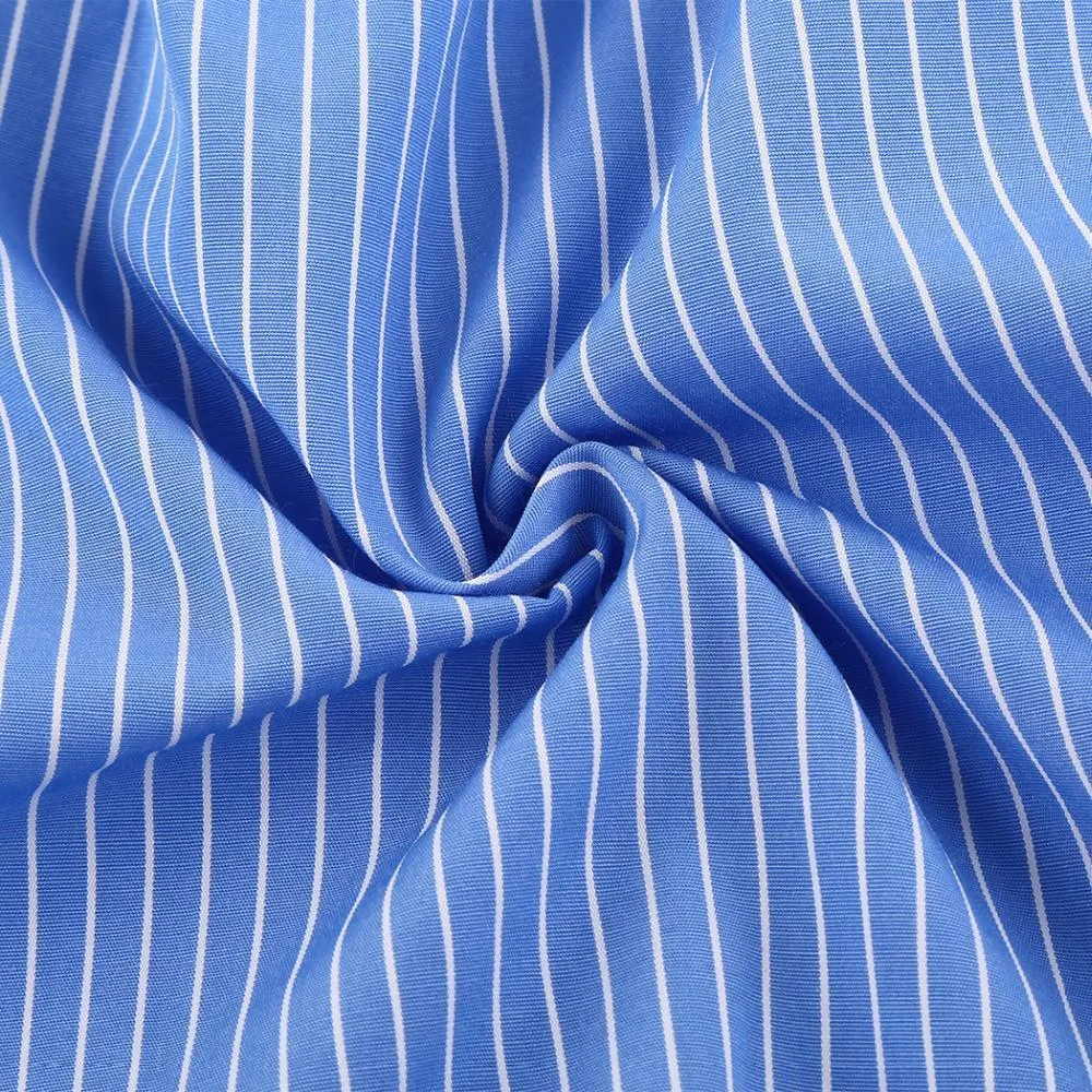 Striped Off-Shoulder