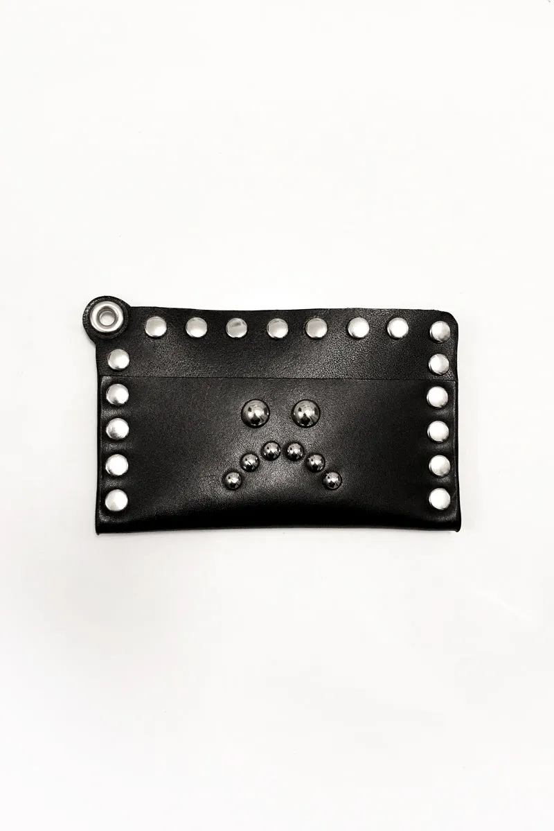 Studded Card Wallet