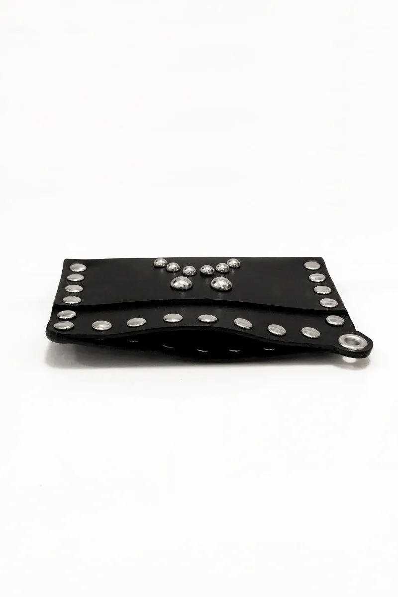 Studded Card Wallet