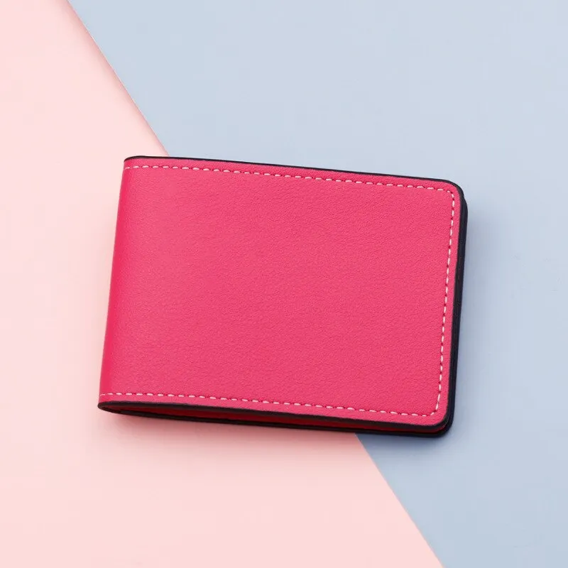 Stylish PU Leather License Holder & Card Wallet