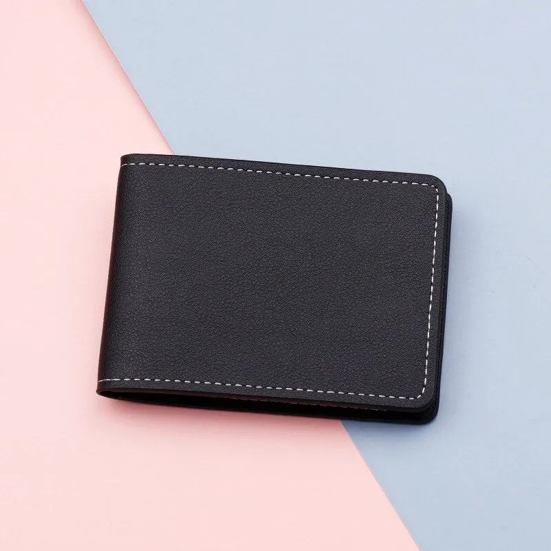 Stylish PU Leather License Holder & Card Wallet