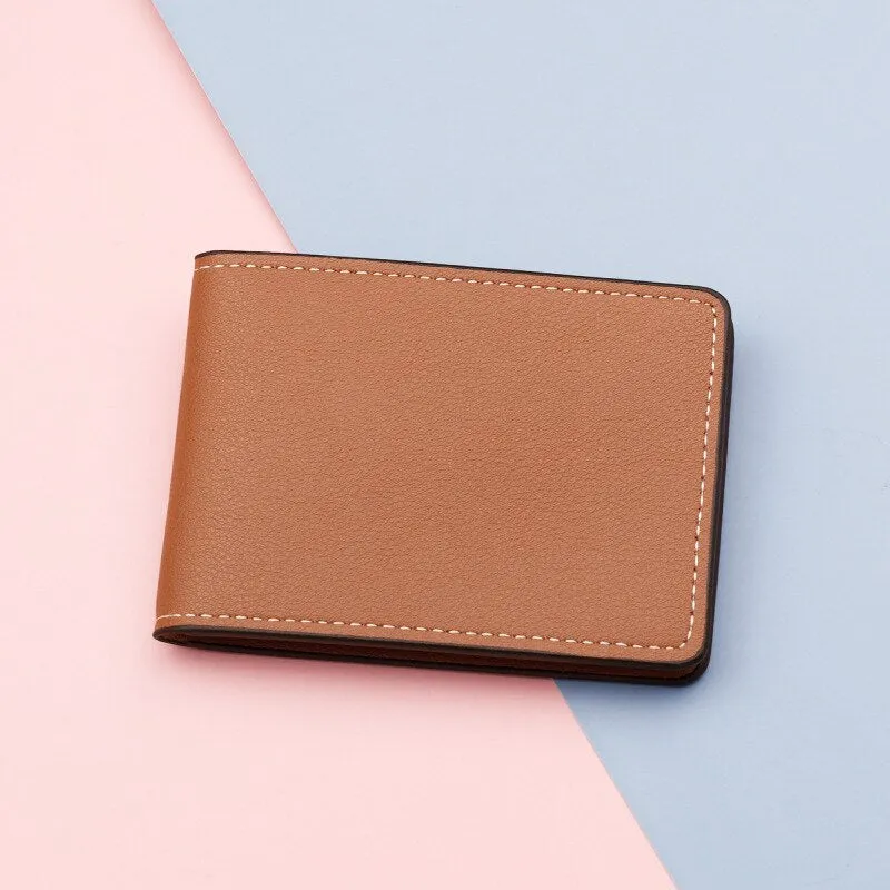 Stylish PU Leather License Holder & Card Wallet