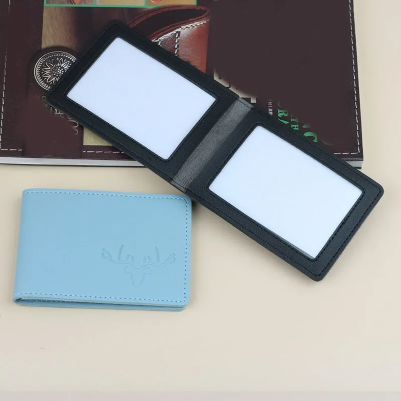 Stylish PU Leather License Holder & Card Wallet