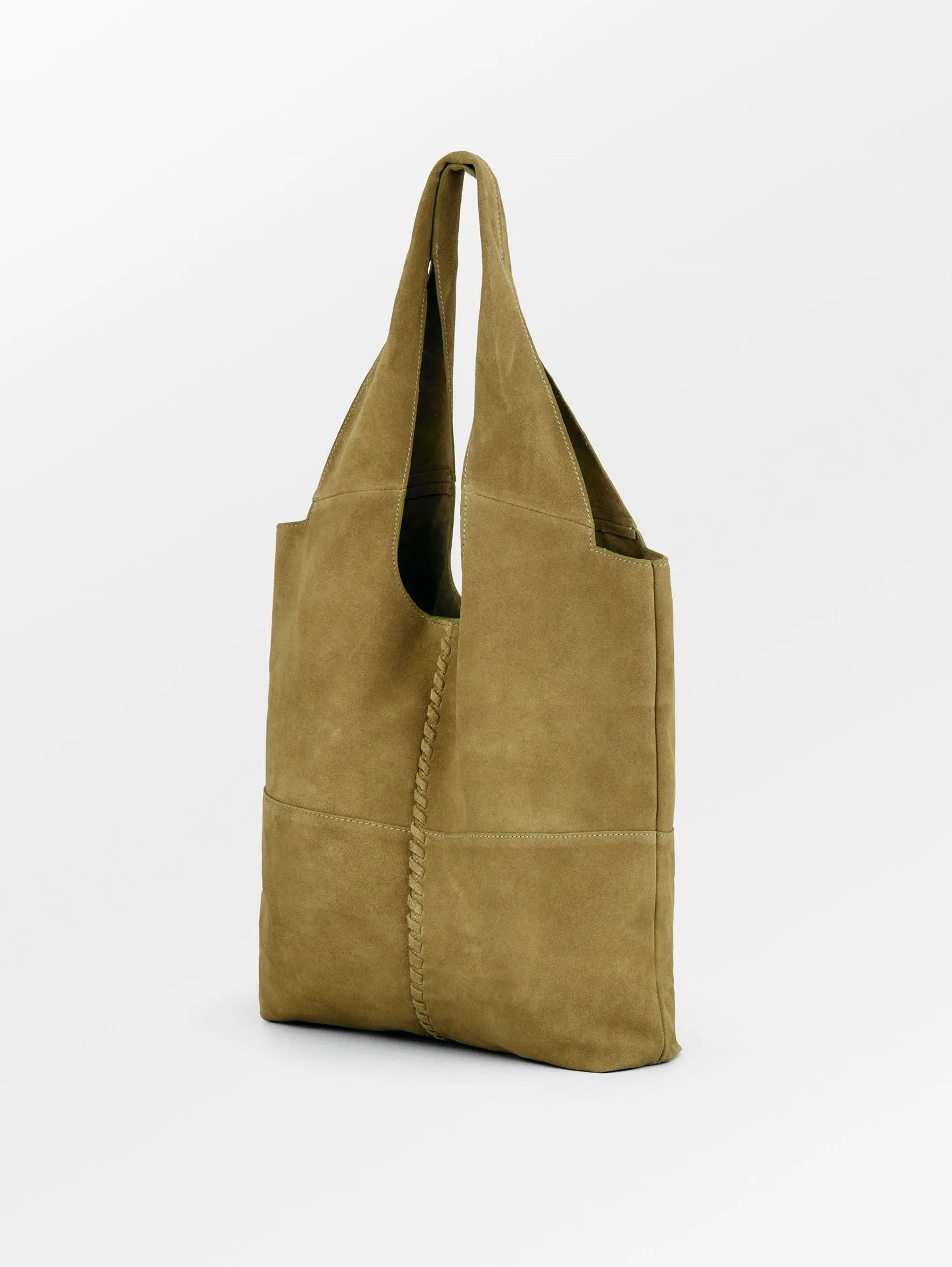 Suede Demi Bag - Green