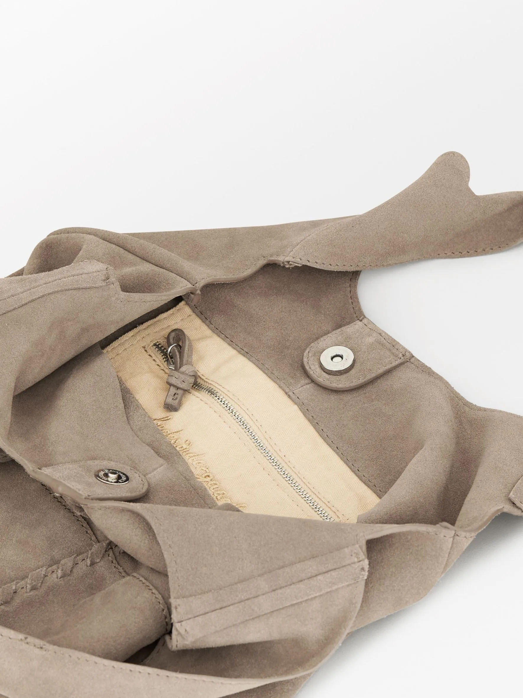 Suede Demi Bag