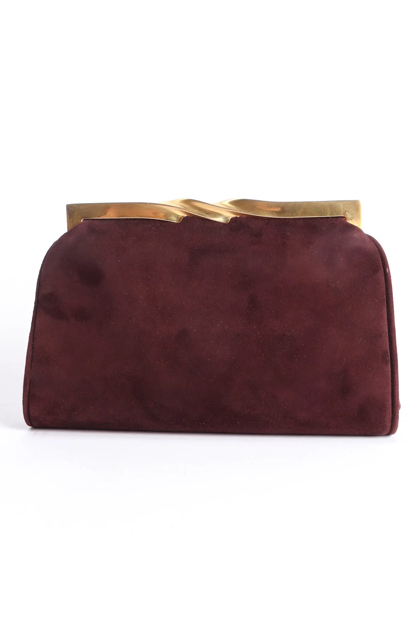Suede Slim Convertible Clutch