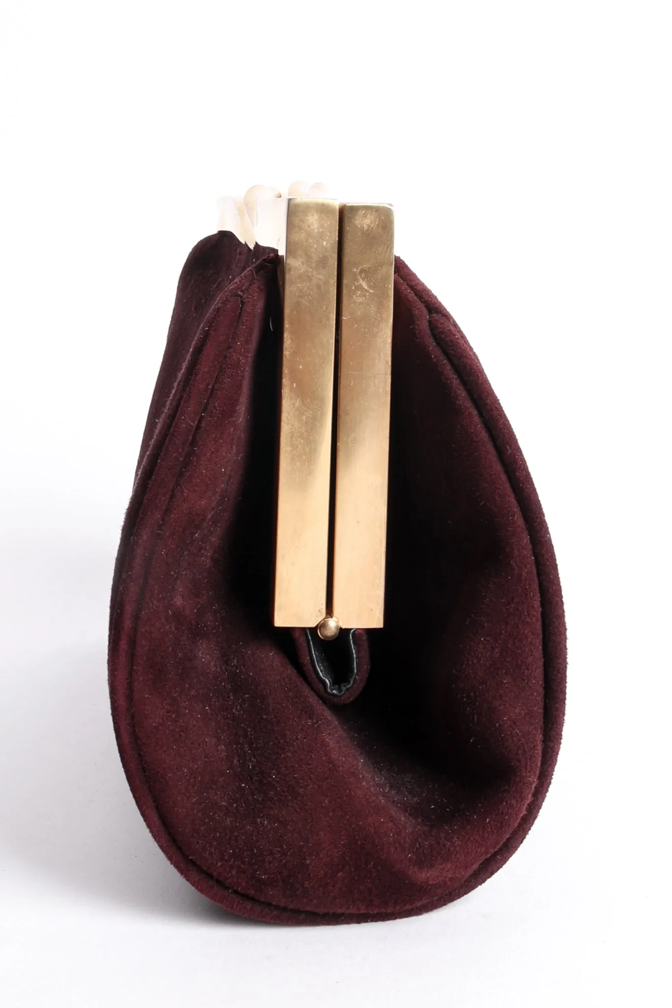Suede Slim Convertible Clutch