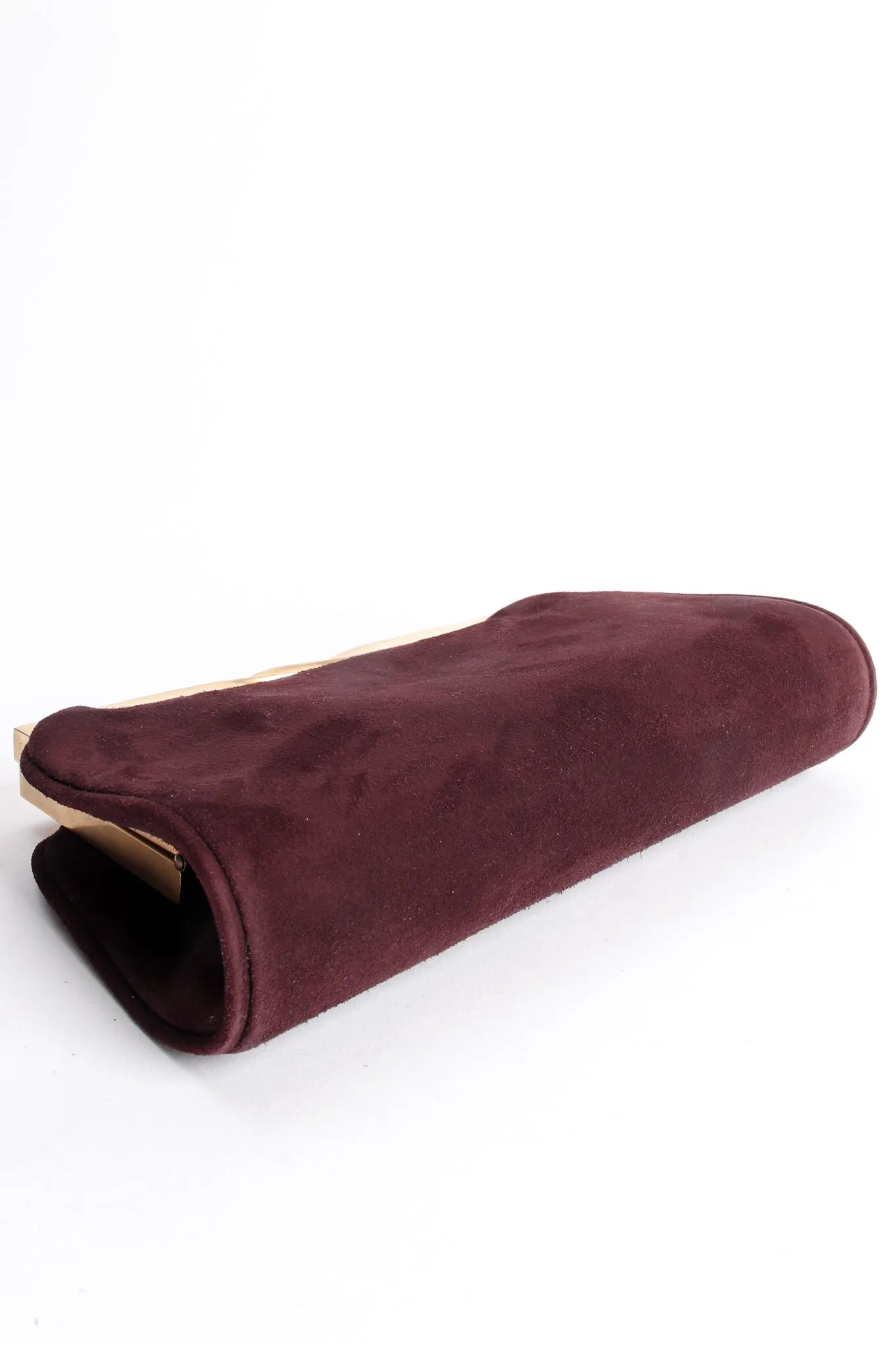 Suede Slim Convertible Clutch