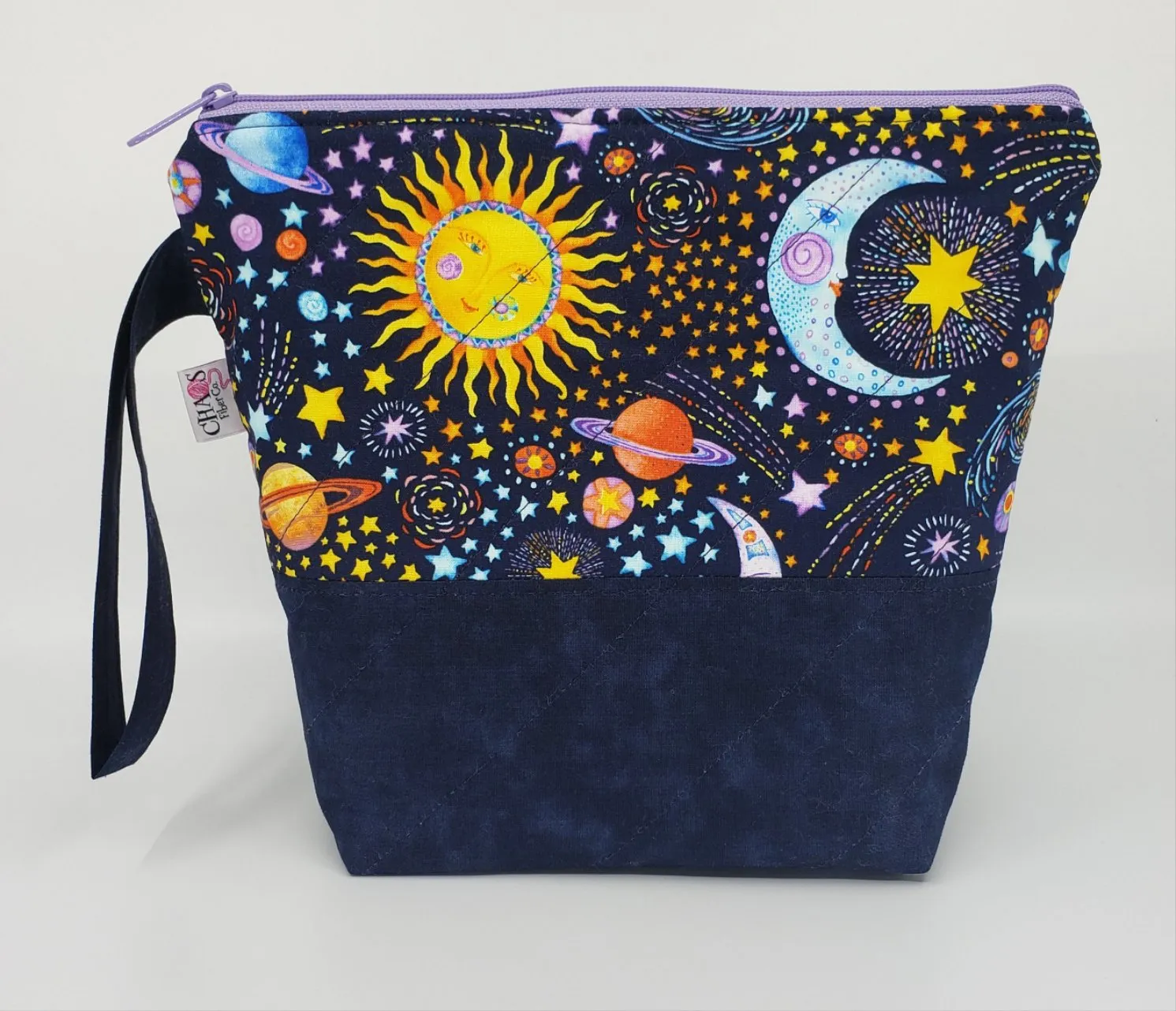 Sun, Moon & Stars - Project Bag - Small