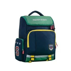 Sunveno Children's School Waterproof Backpack for Boys and Girls - Blue, Pink
