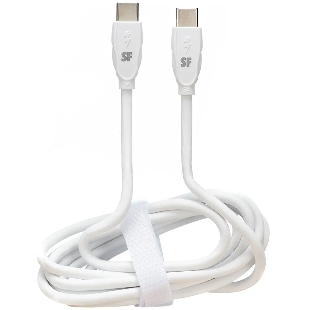 Supa Fly 1.5m 120W Usb Type C Cable – White