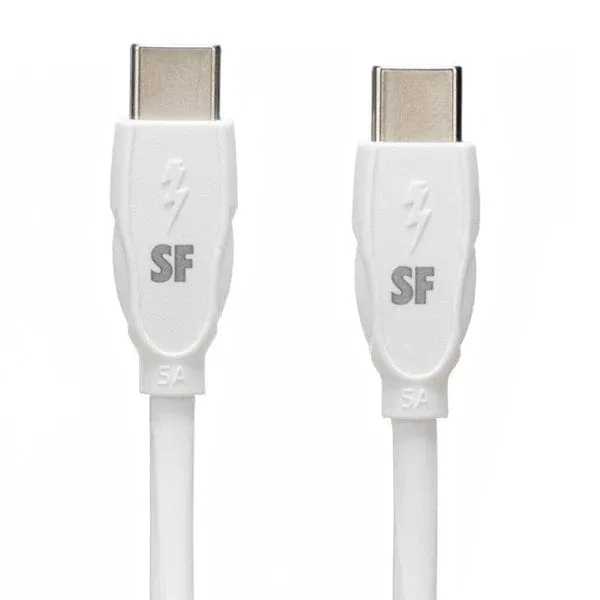 Supa Fly 1.5m 120W Usb Type C Cable – White