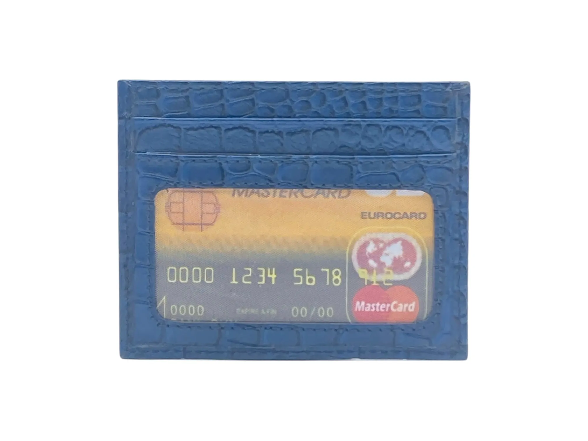 Super Slim Soft Genuine Leather Card Holder, Mini Credit Card Wallet # 1066/3 PHOTO