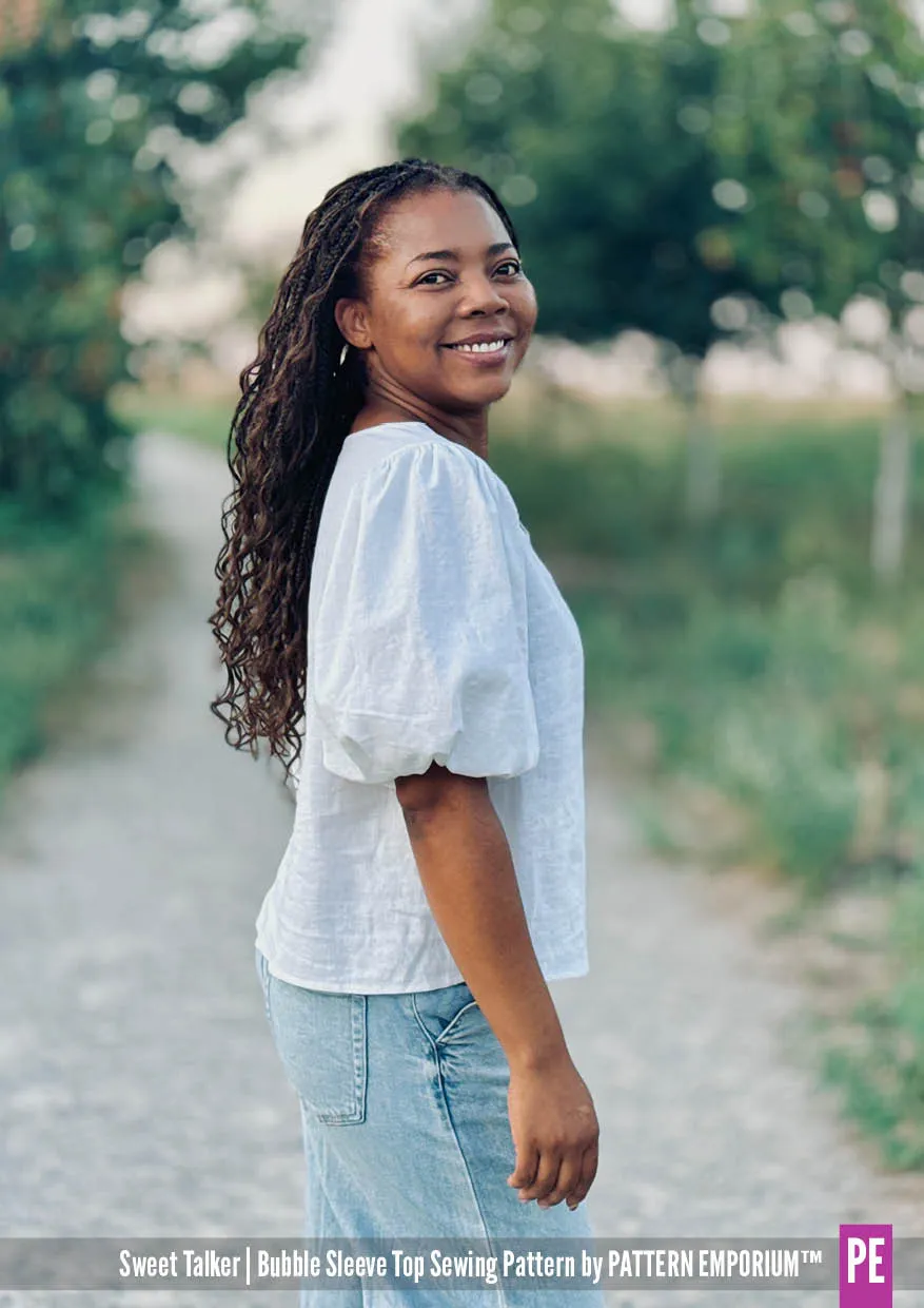 Sweet Talker | Bubble Sleeve Top Sewing Pattern