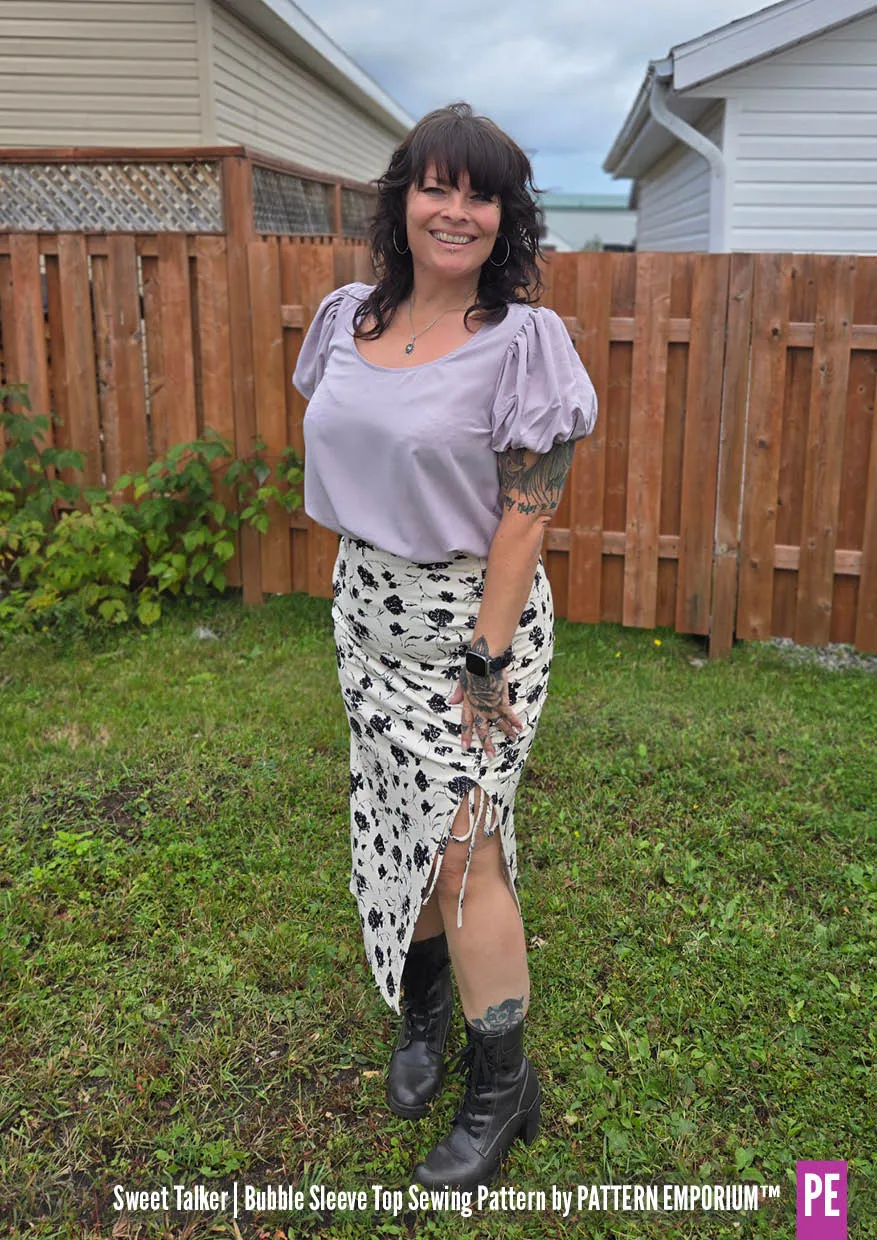 Sweet Talker | Bubble Sleeve Top Sewing Pattern