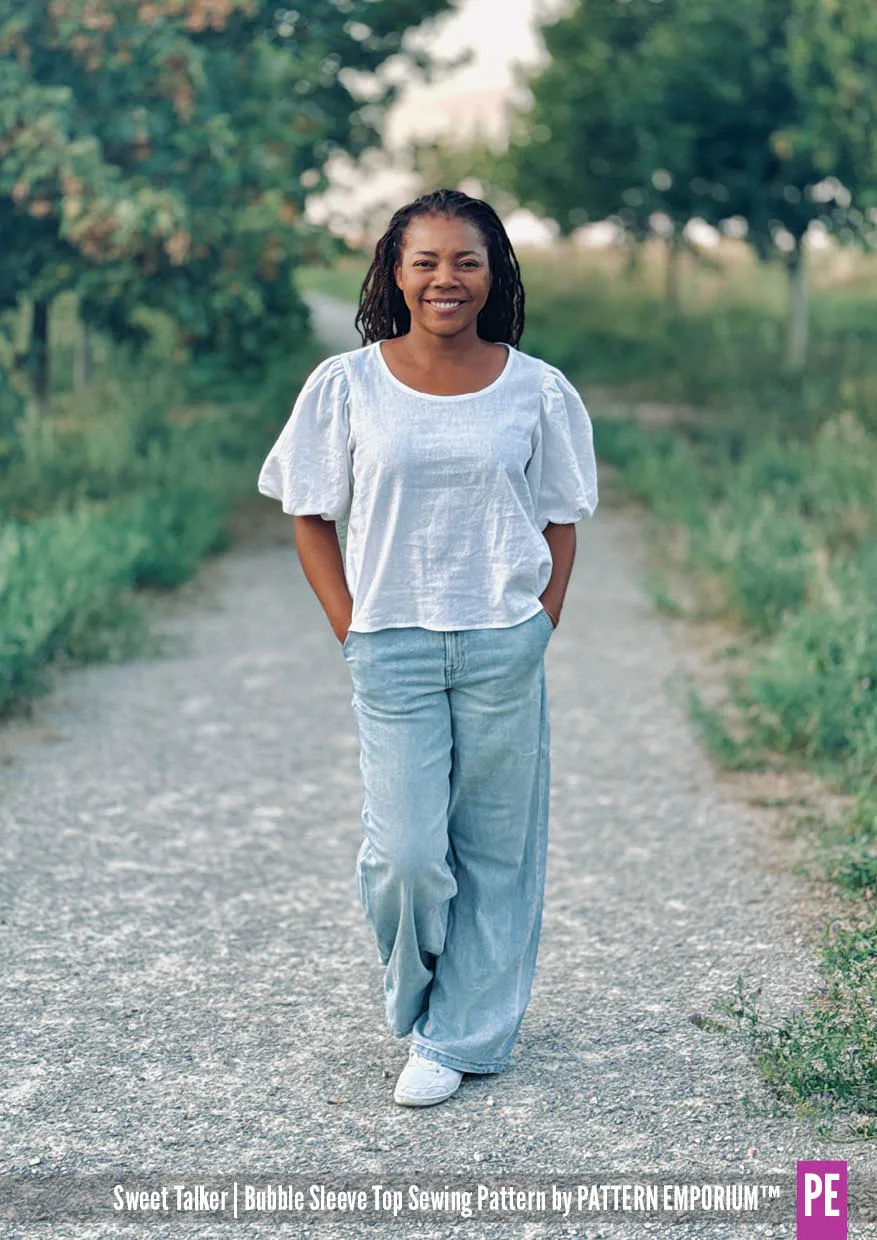 Sweet Talker | Bubble Sleeve Top Sewing Pattern