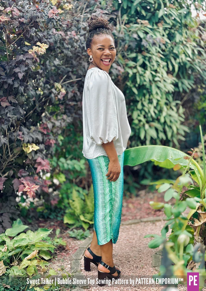 Sweet Talker | Bubble Sleeve Top Sewing Pattern