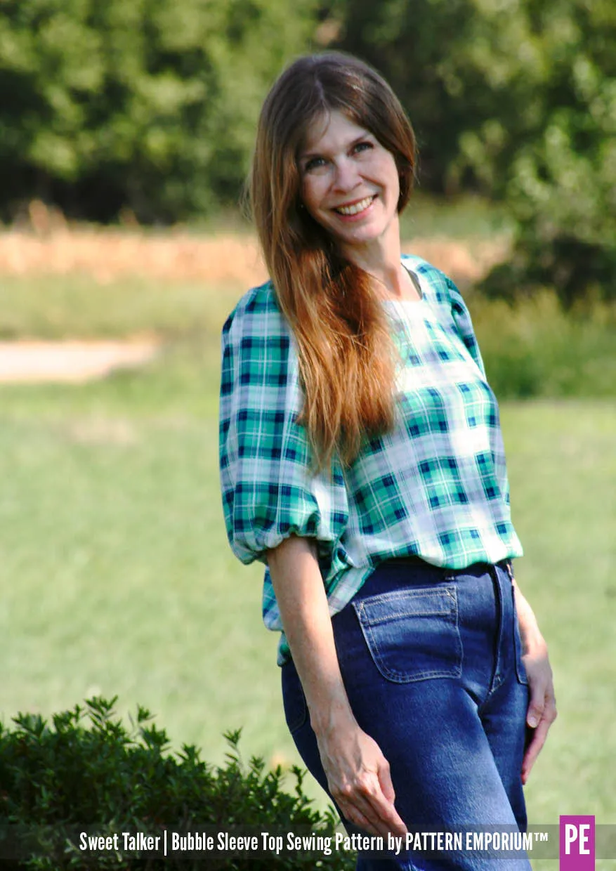 Sweet Talker | Bubble Sleeve Top Sewing Pattern