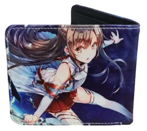Sword Art online Anime Wallet - Kirito and Asuna - Unisex - Premium PVC Leather