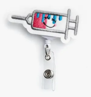 Syringe Badge Reel